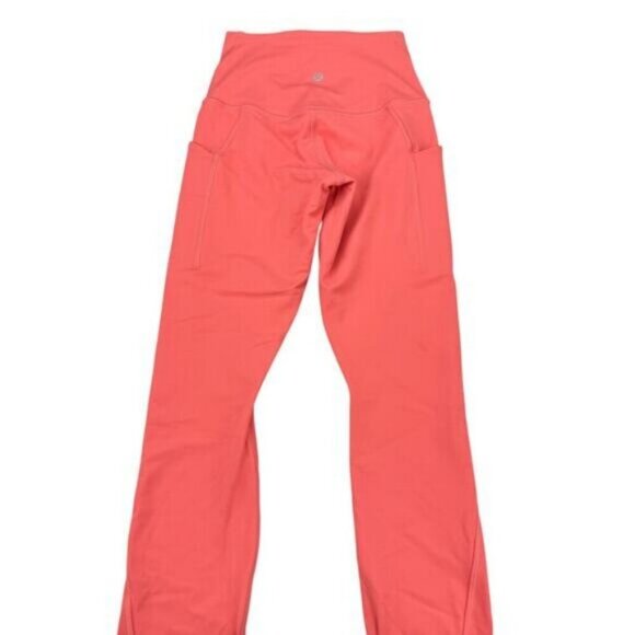 Lululemon Align High-Rise Pant with Pockets 25" Nulu Size 2 In Pale Raspberry - Picture 8 of 10